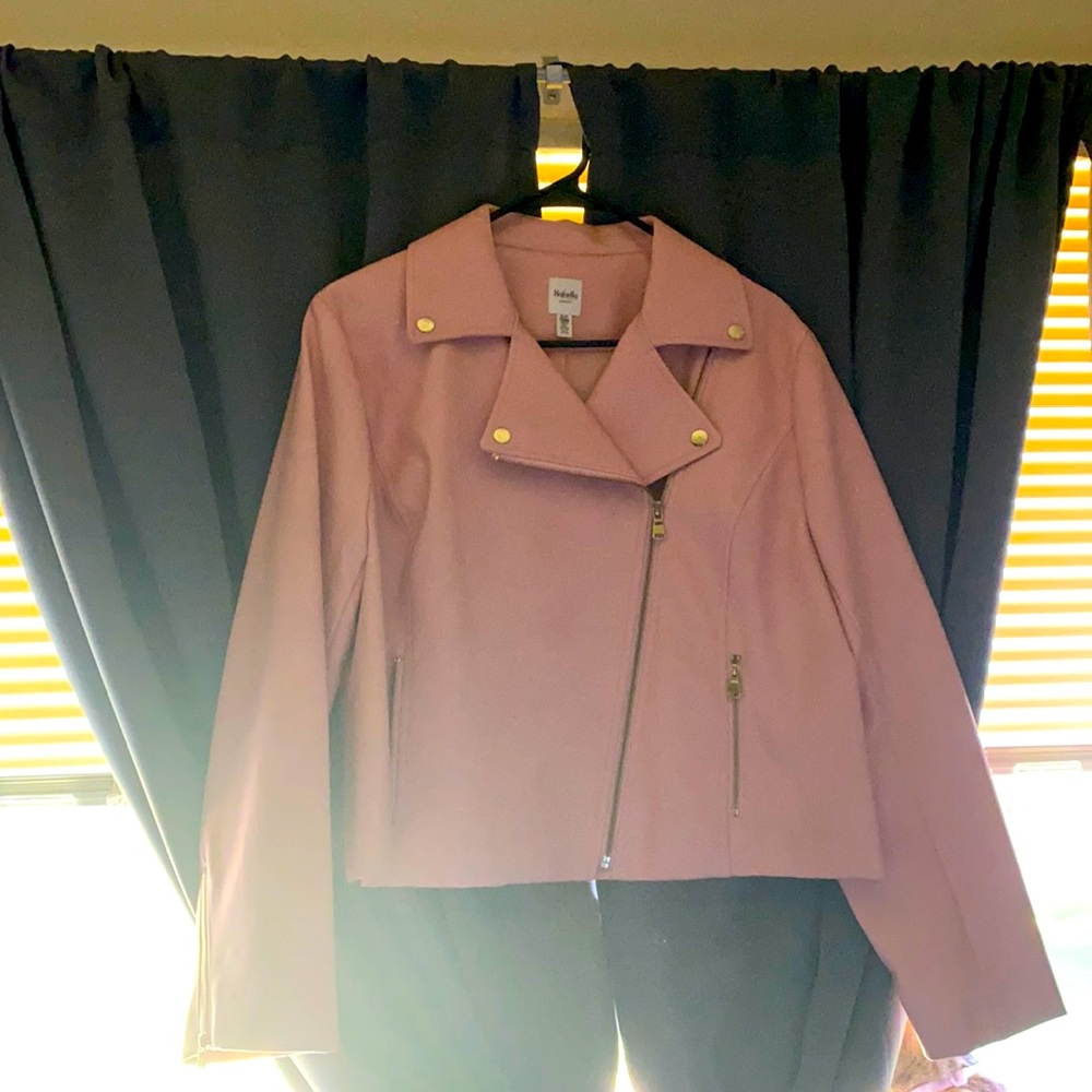 Rafaella Pink Leather jacket
